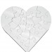 Heart Shape MDF Puzzle